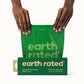 Earth Rated Dog Poop Bags Unscented Single Roll 300 Count Thick Leak Proof for Outdoor Pickup