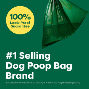 Earth Rated Lavender Scent Dog Poop Bags Leak Proof Extra Thick 120 Count Rolls