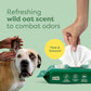Earth Rated Pet Ear Wipes 70 Count Wild Oat Scent Hypoallergenic Dog and Cat Ear Cleaning Wipes