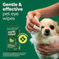 Earth Rated Pet Eye Wipes 70 Count Fragrance Free Hypoallergenic Cleaner for Dogs and Cats Tear Stains