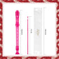 Eastar Soprano Recorder Instrument For Kids Students Beginners, German Fingering C Key Recorder Instrument 3 Piece With Cleaning Kit, Storage Bag, Fingering Chart, ERS-1GP, Pink, School-Approved,