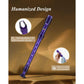 Eastar Soprano Recorder Instrument For Kids Students Beginners, German Fingering C Key Recorder Instrument 3 Piece With Cleaning Kit, Storage Bag, Fingering Chart, ERS-1GPu, Purple, School-Approved,
