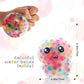 Easter Squishy Bunny Toys, 4 Pack, Stress Relief Fidget Balls for Adults & Kids, Basket Stuffers & Easter Gifts