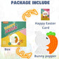Easter Bunny Pop Bubble Fidget Sensory Toy Puzzle for Kids Easter Basket Gift