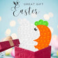 Easter Bunny Pop Bubble Fidget Sensory Toy Puzzle for Kids Easter Basket Gift