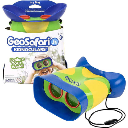 GeoSafari Jr. Kidnoculars by Educational Insights, Binoculars for Kids Ages 3+, Easter Basket Filler
