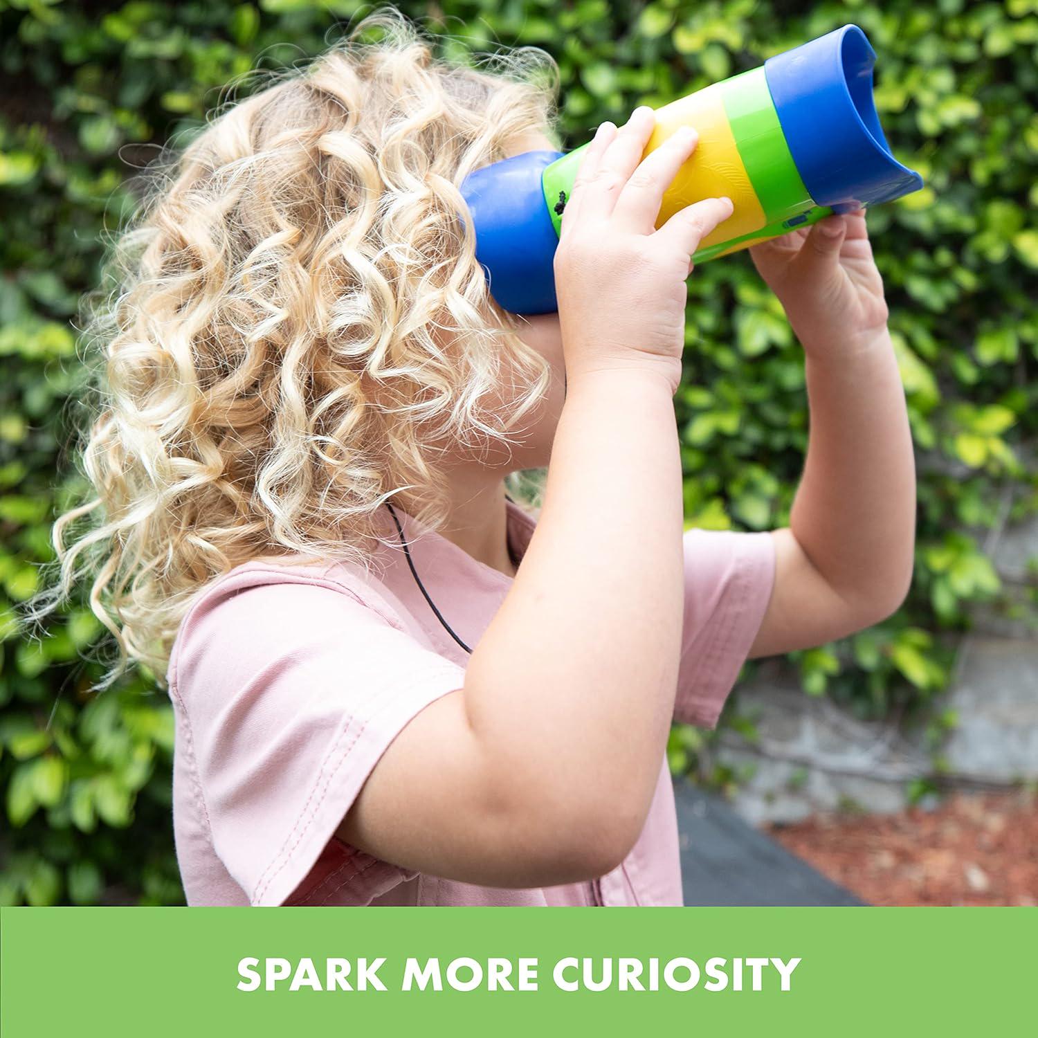 Educational Insights GeoSafari Jr. Kidnoculars - Binoculars For Kids Ages 3+, STEM And Outdoor Toys For Toddlers, Gifts For Toddlers, Educational Toys For Kids,