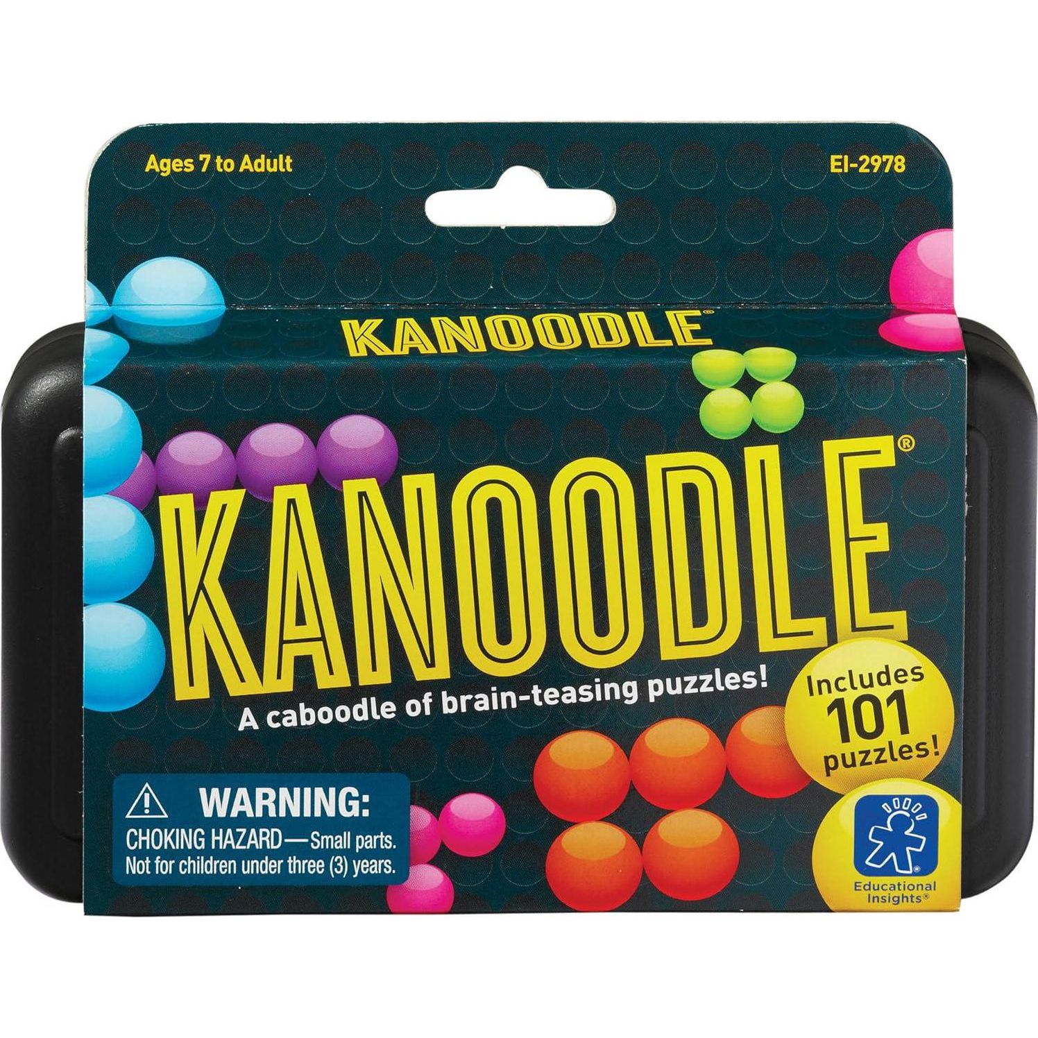 Educational Insights Kanoodle 3D Brain Teaser Puzzle For Ages 7+ Brain Games For Kids And Adults, Travel Games,