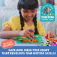 Educational Insights Pom Pom Kit Arts and Crafts for Kids Ages 5 DIY Sensory Activity