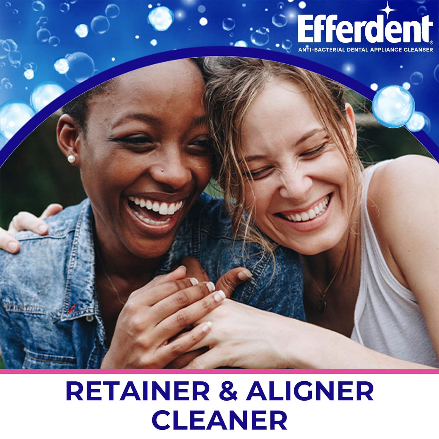 Efferdent Denture Cleanser Tablets, Complete Clean, Cleanser For Retainer And Dental Appliances, 44 Tablets,