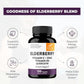 Sandhu’s Elderberry Vitamin C & Zinc Capsules, 120 Count, Immune Support, Includes Quercetin & Vitamin D3