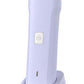 Risina Electric Razors For Women - Wet/Dry Womens Electric Shaver For Legs, Replaceable Body Hair Blade Heads&Hair Remover For Face Head, No Nick, No Cut, No Razor Burn, Purple