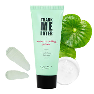 Elizabeth Mott Elizabeth Mott Thank Me Later Color Correcting Face Primer - Niacinamide And Cica Soothes And Neutralizes Uneven Skin Tone And Facial Redness - Grips Makeup For Long-Lasting Wear - Cruelty-Free, 30g