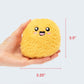 Relatable Emotional Support Chicken Nuggets Plush Toy Set 5 Soft Toys with Basket