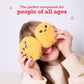 Relatable Emotional Support Chicken Nuggets Plush Toy Set 5 Soft Toys with Basket