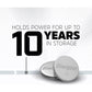 Energizer Energizer 2032 Batteries (6 Pack), 3V Lithium Coin Batteries