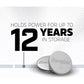 Energizer 2032 Batteries, 10-Pack, 3V Lithium Coin Batteries for Watches & Small Electronics