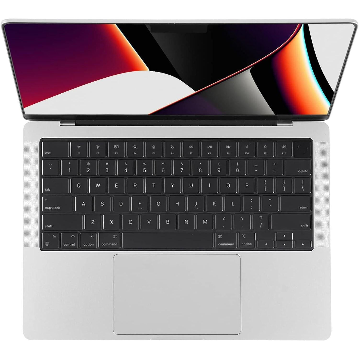 EooCoo Premium Keyboard Cover Skin Ultra Thin Protector Compatible With 2025-2021 MacBook Pro 14 16 M4 M3 M2 M1 Pro Max Chip, MacBook Air 15 13.6 M3 M2 Chip, Tinted,