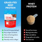 Equip Foods Prime Protein Powder, 30 Servings, Clean Grass-Fed Beef Protein, Chocolate Flavor, Paleo & Keto-Friendly, Supports Tissue Repair