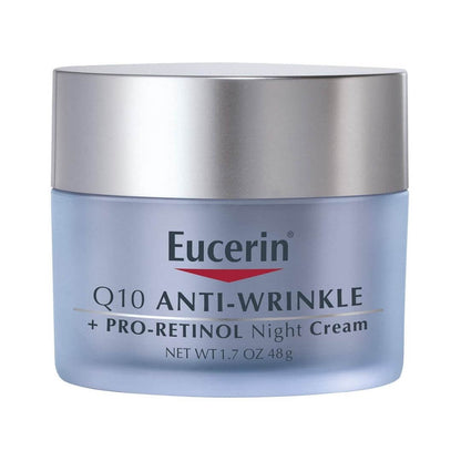 Eucerin Q10 Anti-Wrinkle + Pro-Retinol Night Cream 48g