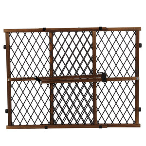 Evenflo Position And Lock Baby Gate, Pressure-Mounted, Farmhouse Collection,032884196906