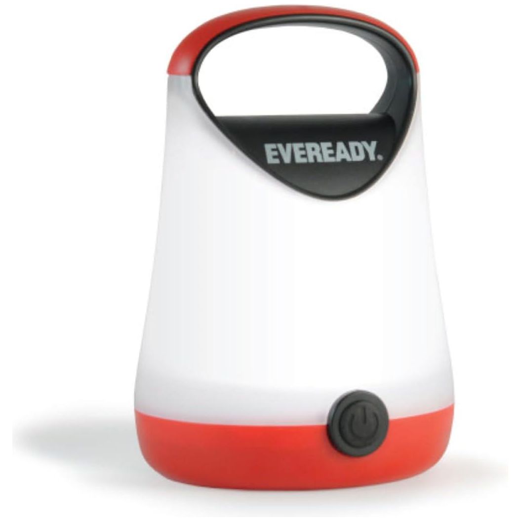Eveready LED Camping Lantern, Bright Battery Powered Lantern, Water Resistant Hurricane Supplies, 100 Hour Run-time, Pack Of 1,039800131409