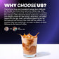 Everyday Dose Premium Adaptogenic Mushroom Coffee, Grass-Fed Collagen, Chaga, Lions Mane & L-Theanine, Better Focus, Energy & Immunity, 30 Servings