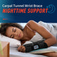 FEATOL FEATOL Wrist Brace For Carpal Tunnel, Adjustable Night Wrist Support Brace With Splints Right Hand, Small/Medium, Hand Support For Arthritis, Tendonitis, Sprain, Injuries, Wrist Pain