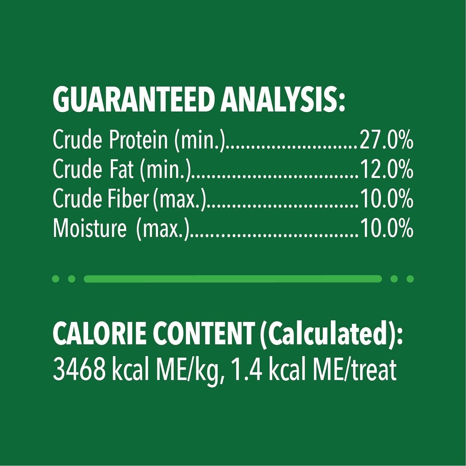FELINE GREENIES Natural Dental Care Cat Treats Tempting Tuna Flavor, 21 Oz. Tub,