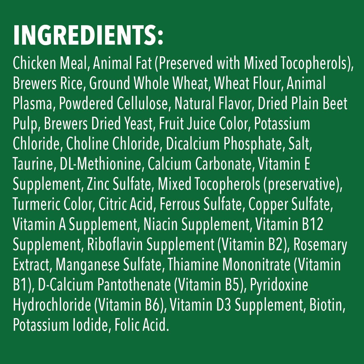 FELINE GREENIES SMARTBITES HEALTHY INDOOR Natural Treats For Cats, Chicken Flavor, 2.1 Oz. Pouch,