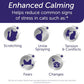 Feliway Optimum Cat Calming Refills, 6 x 48 ml, 30-Day Refills for Diffuser, Stress & Anxiety Support
