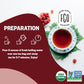 FGO FGO Organic Red Raspberry Leaf Tea Bags, 100 Eco-Conscious Tea Bags, Caffeine Free, Imported From Germany, Reseable Bag, Packaging May Vary (Pack Of 1)