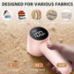 Peiyuu Fabric Shaver, Lint Remover Rechargeable, Electric Portable Sweater Defuzzer With 3 Speeds, 6 Leaf Blades, Digital LED Display To Remove Pilling For Clothes, Furniture, Sweater, Couch, Blanket