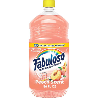 Fabuloso Fabuloso Multi-Purpose Cleaner, 2X Concentrated Formula, Floor Cleaner, Peach Scent, 56 Fl Oz