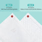 Ditoi Face Towels, 10 ×12 Disposable Face Towel, Face Towelettes XL, Ultra Soft Makeup Remover Dry Wipes, Thick Face Towel For Sensitive Skin, 50 Count (1 Pack)