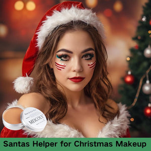 Fake Nose Putty For Santa Christmas Makeup,MEICOLY 3pcs SFX Special Effects Makeup Kit,Scar Wax Fake Scar Modeling Wax For Fake Scar And Wound With Spatula ,Fake Blood Scab Coagulated Blood Gel,Light,