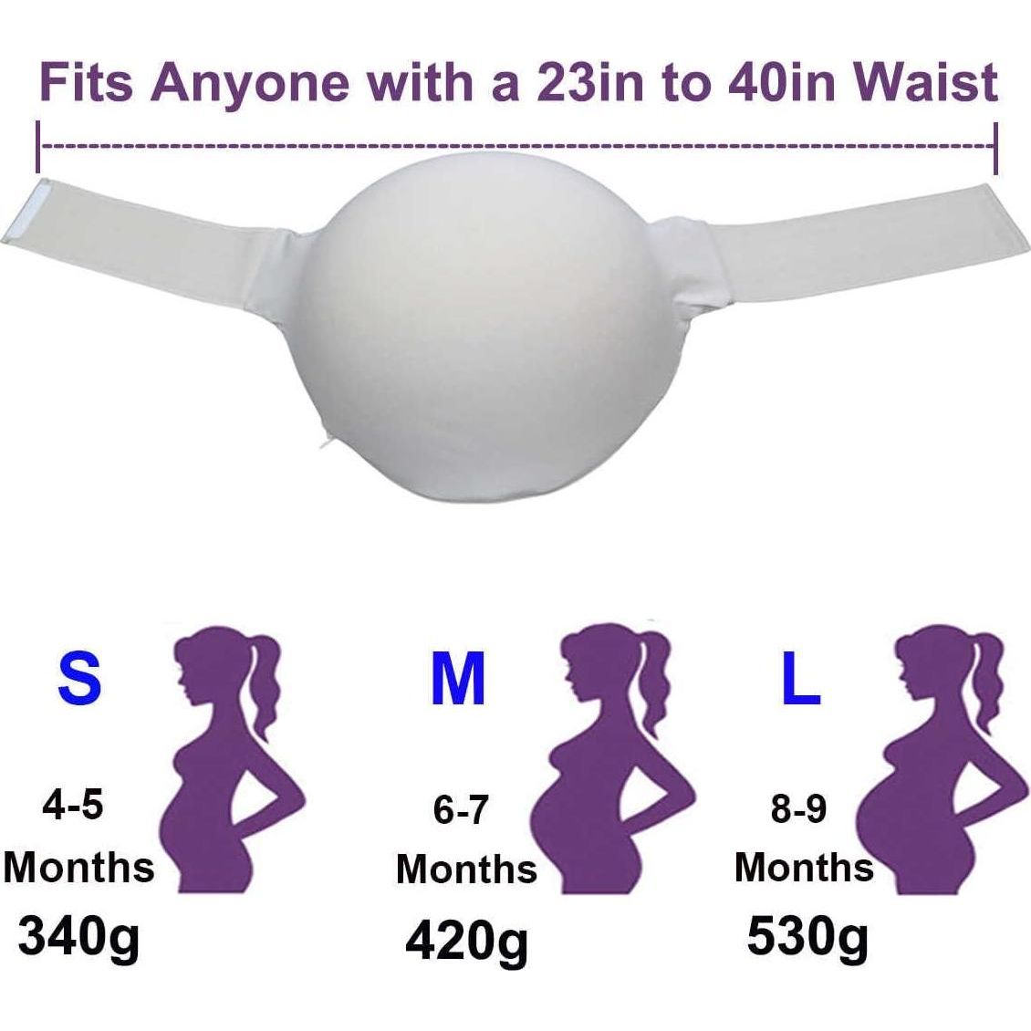 Fake Pregnancy Belly Fake Belly Bodysuit With Memory Foam Filling Costumes,Does not Apply