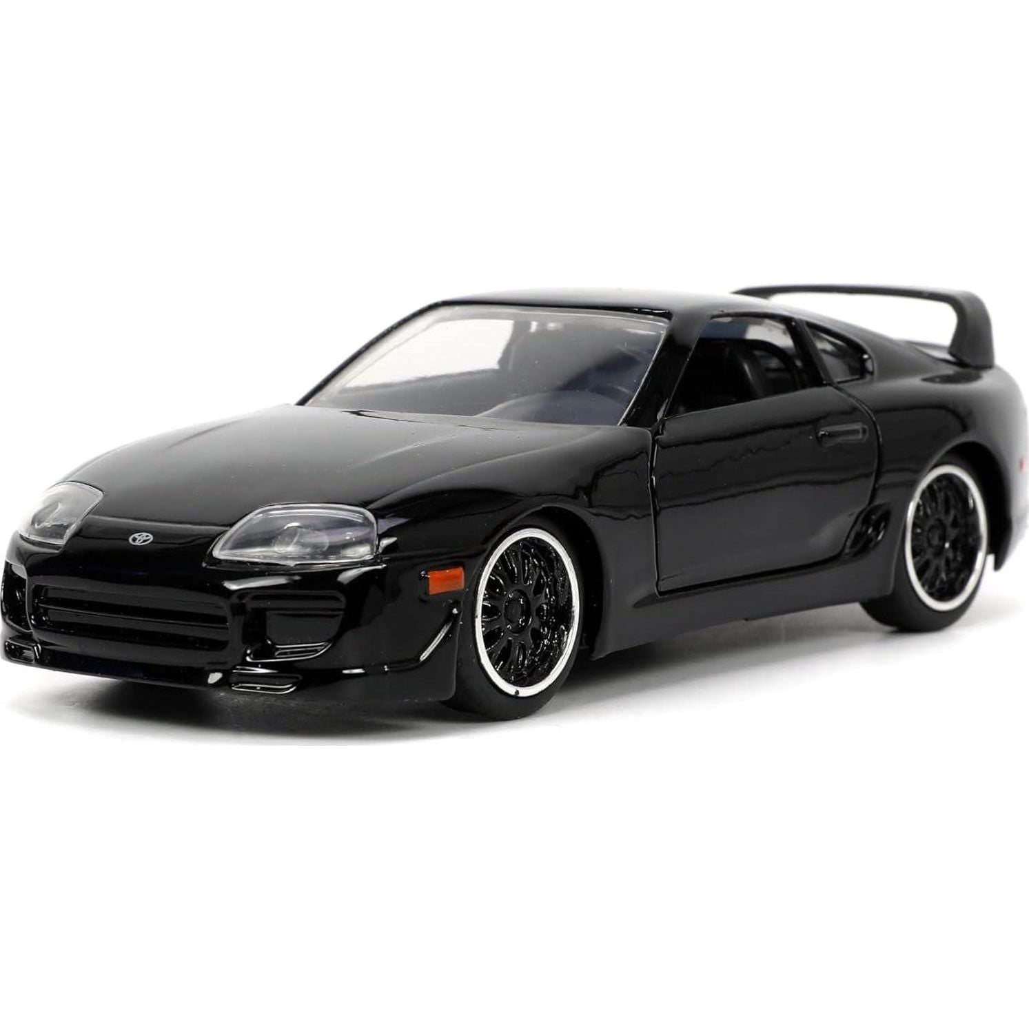 Fast And Furious 1:32 1995 Toyota Supra Die-Cast Car, Toys For Kids And Adults(Black),