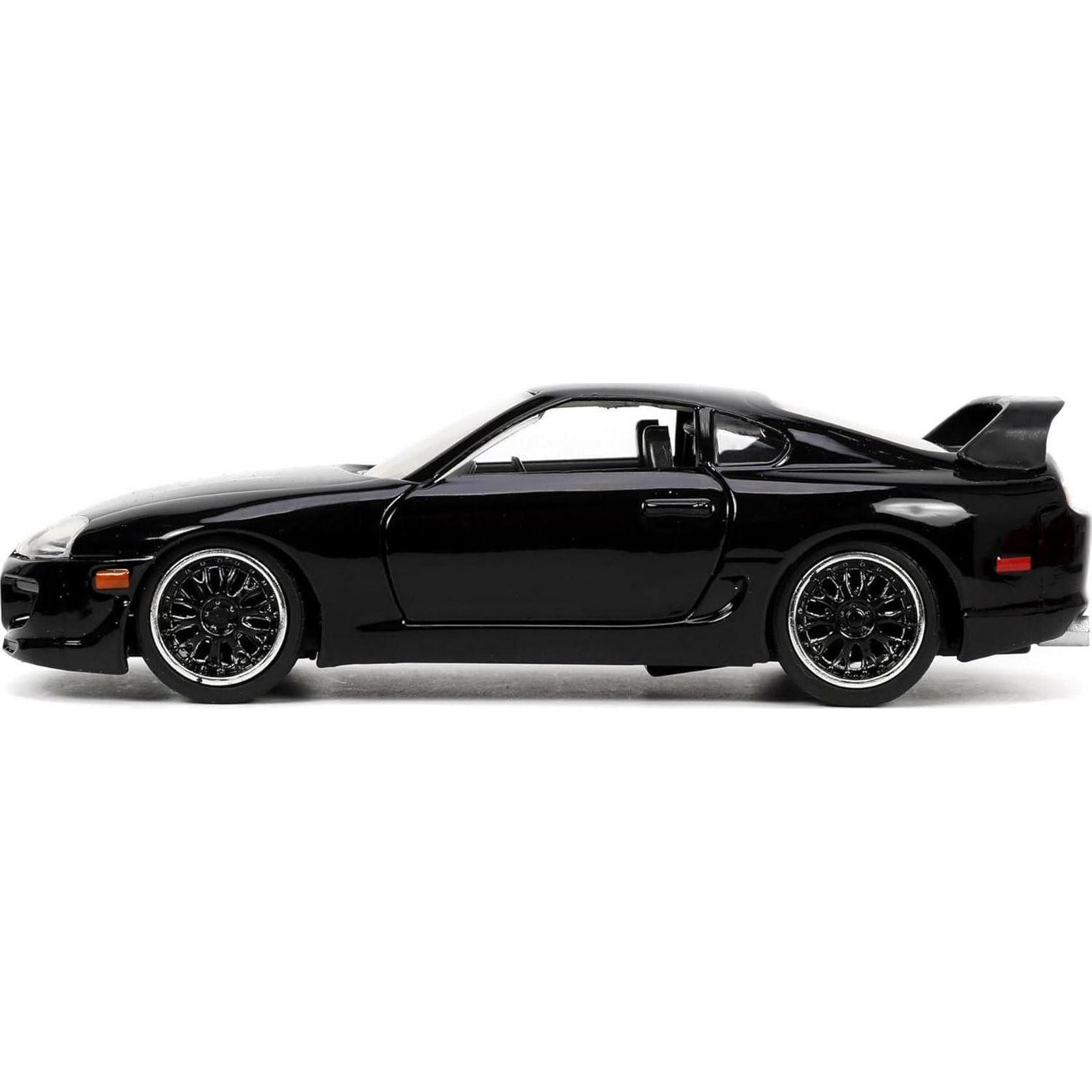 Fast And Furious 1:32 1995 Toyota Supra Die-Cast Car, Toys For Kids And Adults(Black),