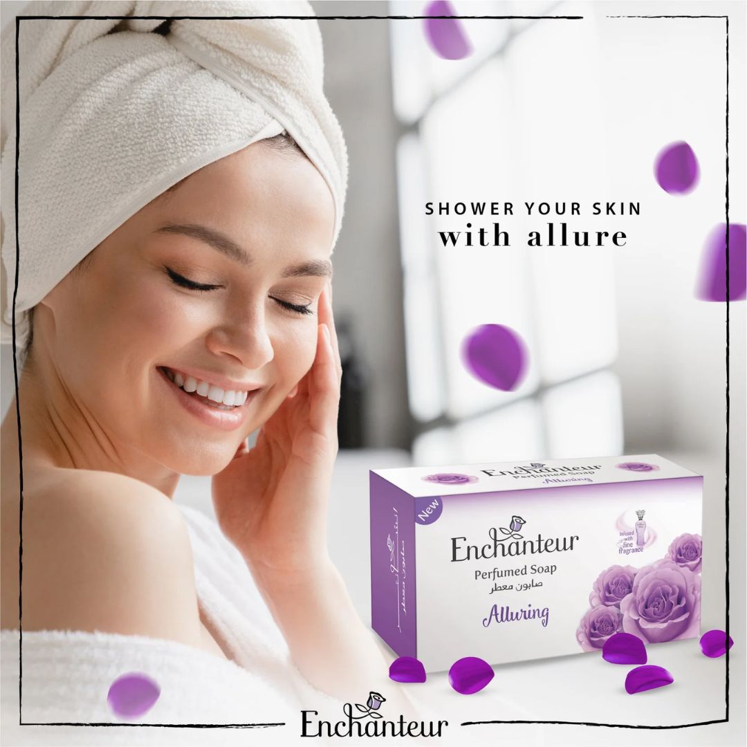 Enchanteur Alluring Perfumed Bar Soap 125g,8888202065605,