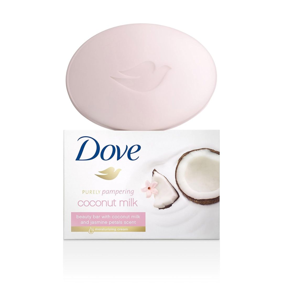 Dove Beauty Bar Purely Pampering Coconut Milk & Jasmine Petals Soap 100g,8712561306409,