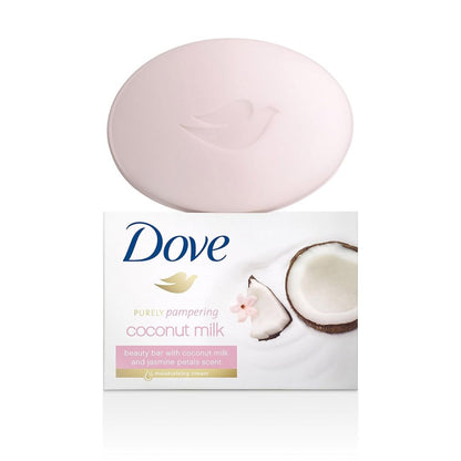 Dove Beauty Bar Purely Pampering Coconut Milk & Jasmine Petals Soap 100g,8712561306409,
