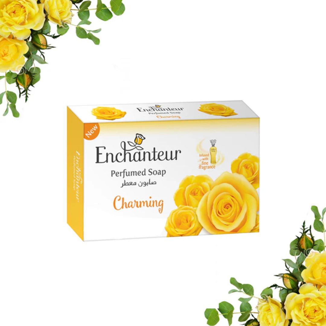 Enchanteur Charming Perfumed Bar Soap 125g,6921340900567,
