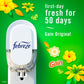 Febreze Plug-In Air Freshener Odor-Fighting Scented Oil Starter Kit, Long-Lasting for Strong Odors, Gain Original Scent Warmer, 2 Refill Pack