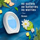 Febreze Febreze Small Spaces Air Freshener, Odor-Fighting, Plug In Alternative, Air Fresheners For Home And Bathroom And Kitchen, Ocean Scent, 4 Count (Pack Of 1)