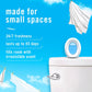 Febreze Small Spaces Air Freshener, Odor Fighting & Fresh Scent, Linen & Sky, Plug-In Alternative, 4 Count