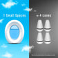Febreze Small Spaces Air Freshener, Odor Fighting & Fresh Scent, Linen & Sky, Plug-In Alternative, 4 Count