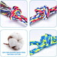 Feeko Heavy Duty Dog Rope Toys, 2-Pack for Aggressive Chewers, Large Breed Tug of War Set
