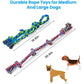 Feeko Heavy Duty Dog Rope Toys, 2-Pack for Aggressive Chewers, Large Breed Tug of War Set
