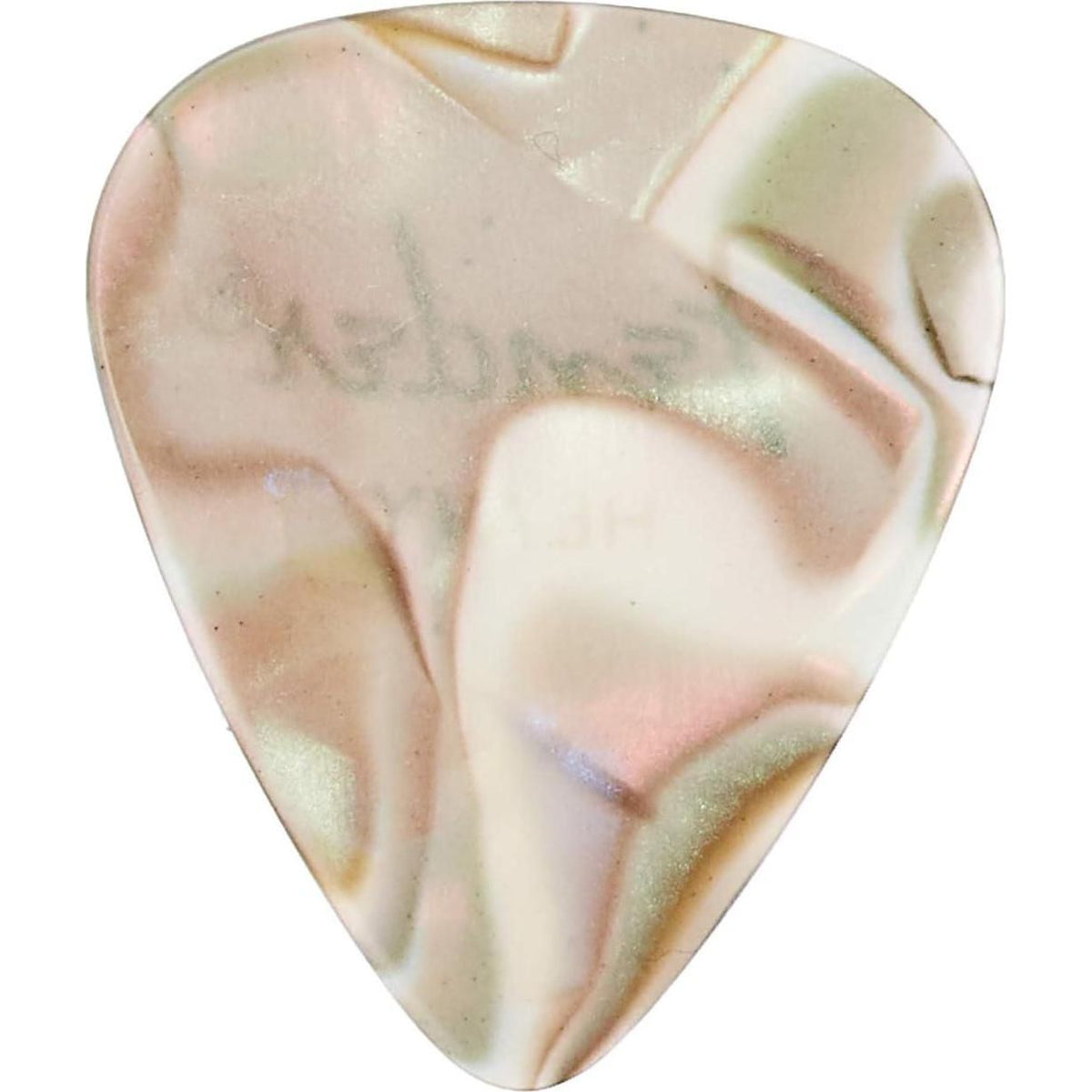 Fender Premium Celluloid Guitar Picks 351 Shape, Guitar Accessories, Abalone, Heavy, 144-Pack,